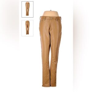 Tan Faux Leather pants